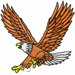 Eagle And Falcon Embroidery Design 7 Eagle And Falcon Embroidery Design 7